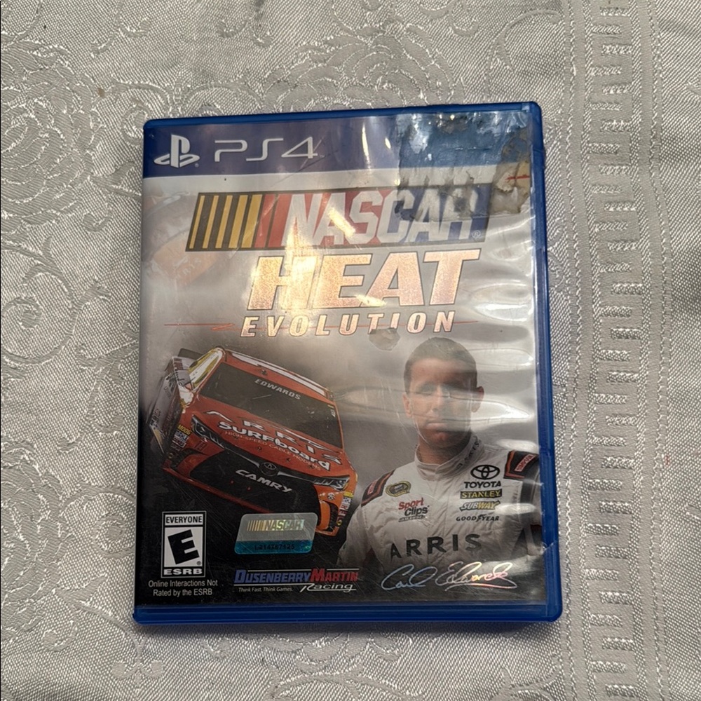 Sony PS4 NASCAR Heat Evolution Game - Blue Case